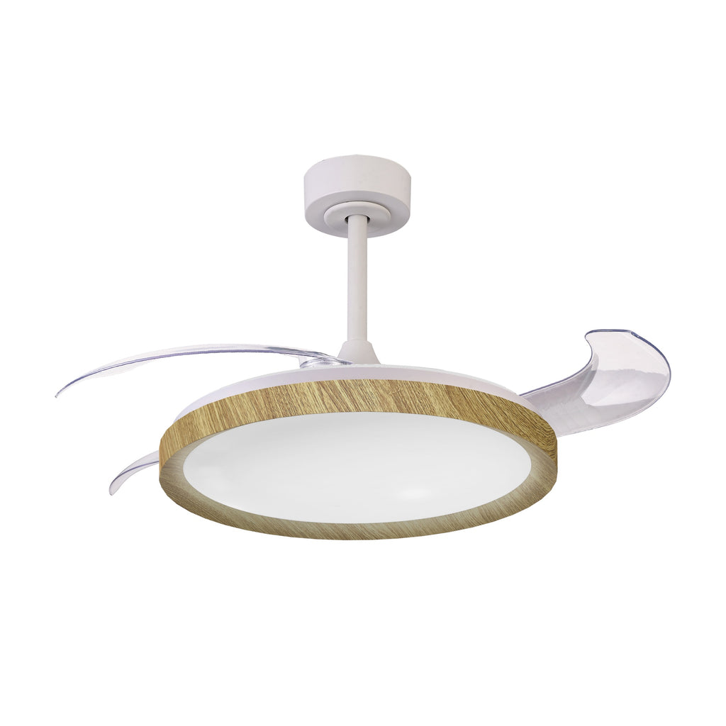 Mantra MISTRAL FAN stropni LED ventilator 106cm DRVO/BIJELA