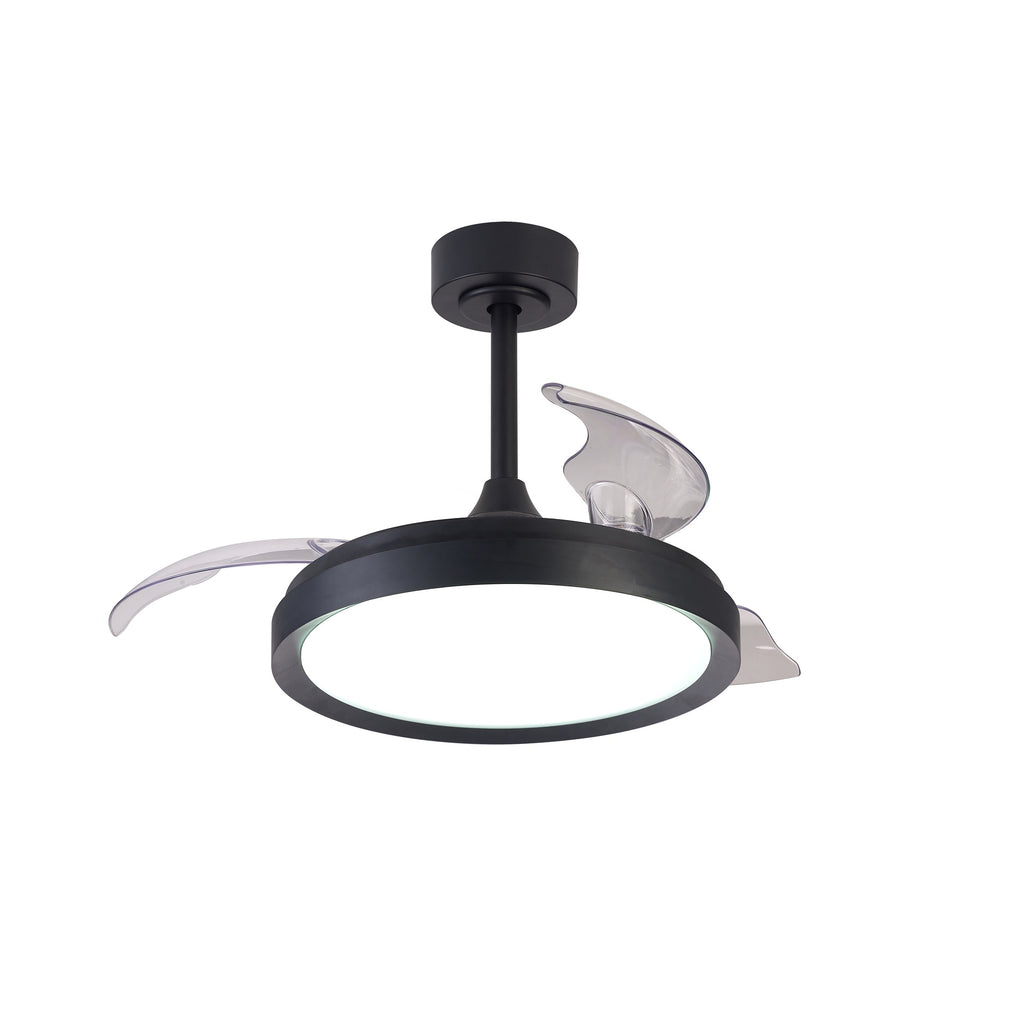 Mantra MISTRAL FAN stropni LED ventilator 91cm CRNI