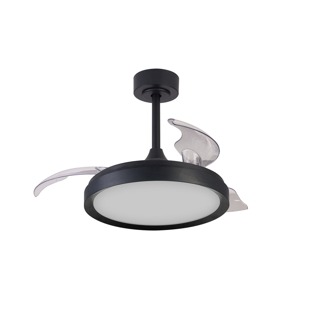 Mantra MISTRAL FAN stropni LED ventilator 91cm CRNI