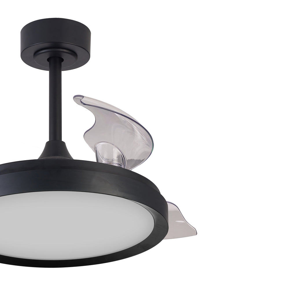 Mantra MISTRAL FAN stropni LED ventilator 91cm CRNI