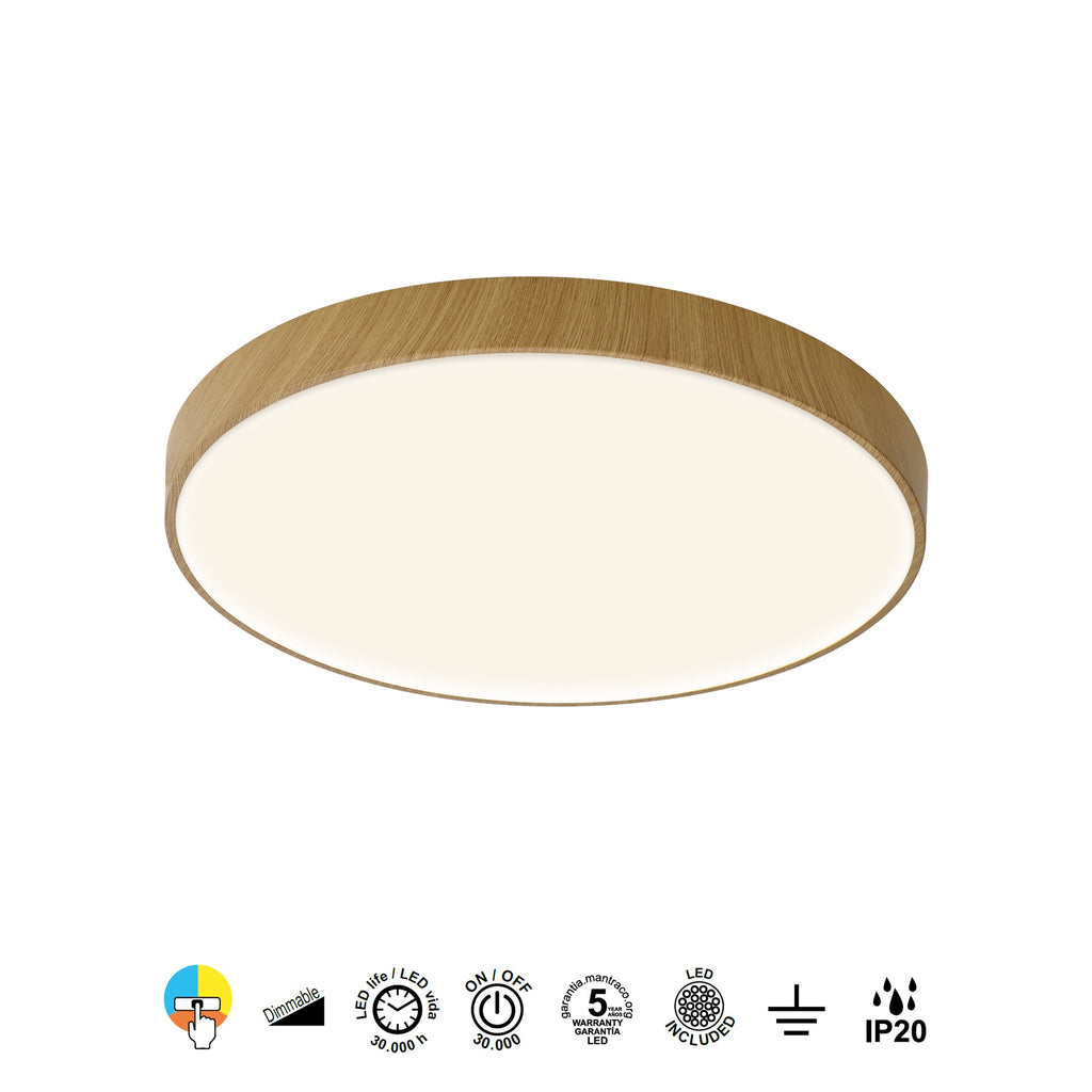 Mantra CUMBUCO II stropna svjetiljka LED 30W 38CM CCT DRVO