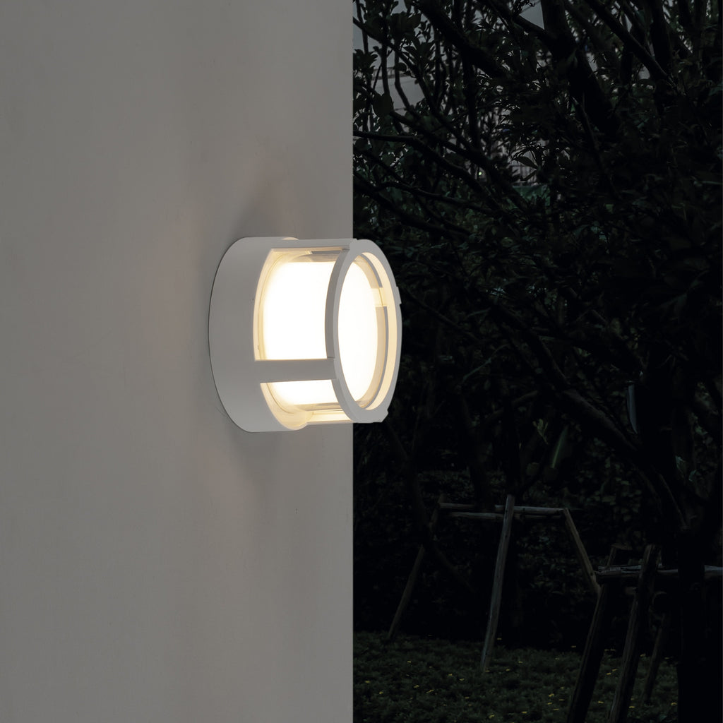 Mantra CREEK vanjska zidna/stropna LED svjetiljka  15W CCT IP65 OKRUGLA BIJELA