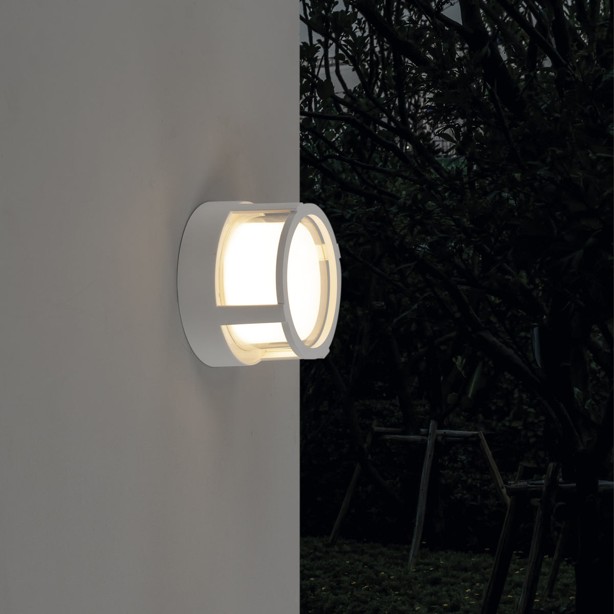 Mantra CREEK vanjska zidna/stropna LED svjetiljka  15W CCT IP65 OKRUGLA BIJELA