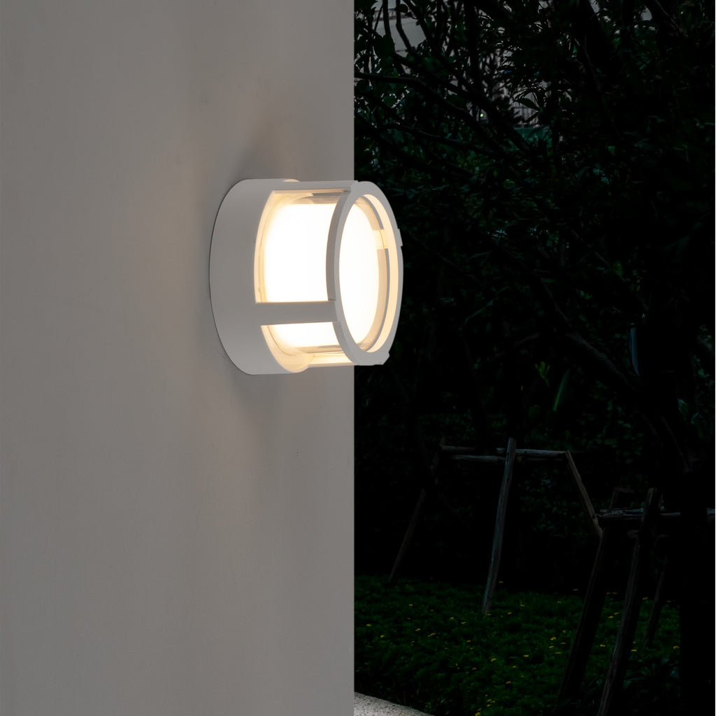 Mantra CREEK vanjska zidna/stropna LED svjetiljka  15W CCT IP65 OKRUGLA SMEĐA