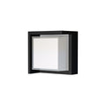 Mantra CREEK vanjska zidna LED svjetiljka  15W CCT IP65 KVADRATNA CRNA