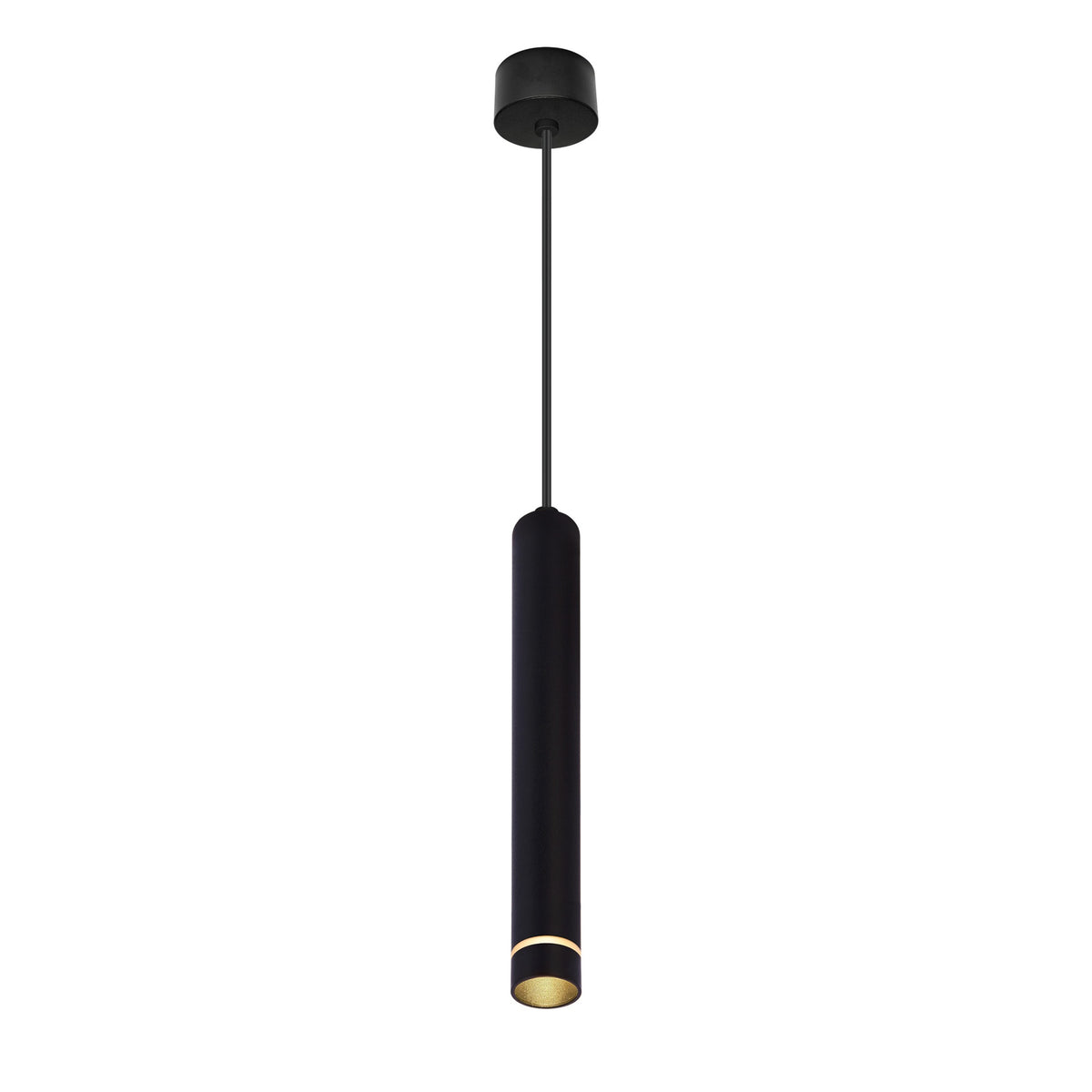 Mantra SPLIT VISEĆA SVJETILKA 1xminiGU10 300mm CRNA