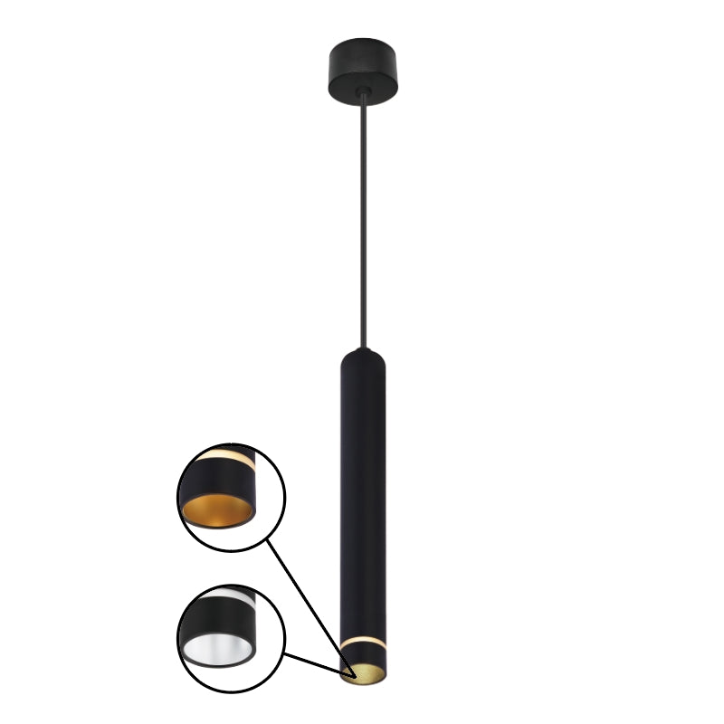 Mantra SPLIT VISEĆA SVJETILKA 1xminiGU10 300mm CRNA