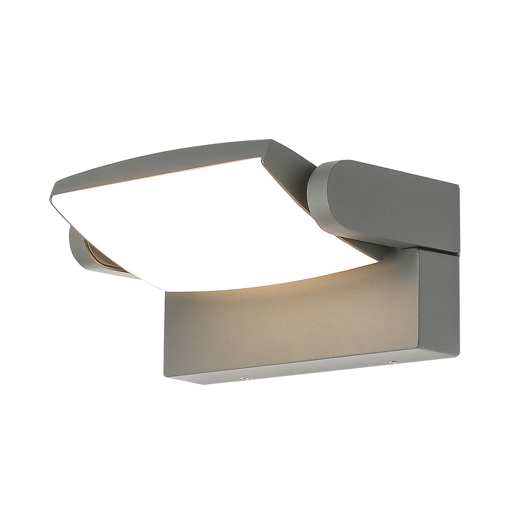 Mantra HOOD zidna svjetiljka LED 12W 3000K TAMNO SIVA