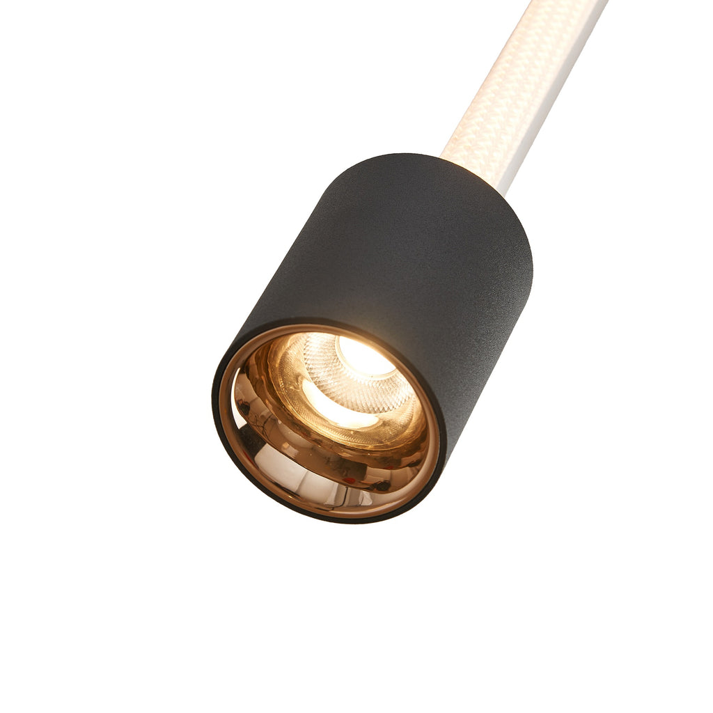 Mantra FUGAZ viseća svjetiljka LED 7W 3000K 36CM CRNA