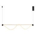 Mantra FUGAZ viseća svjetiljka LED 38W 3000K 146CM CRNA