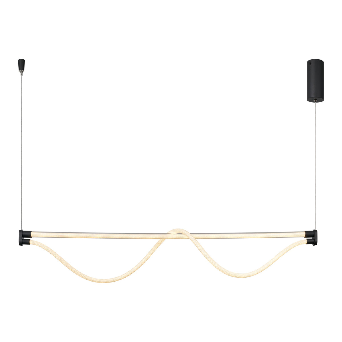 Mantra FUGAZ viseća svjetiljka LED 38W 3000K 146CM CRNA