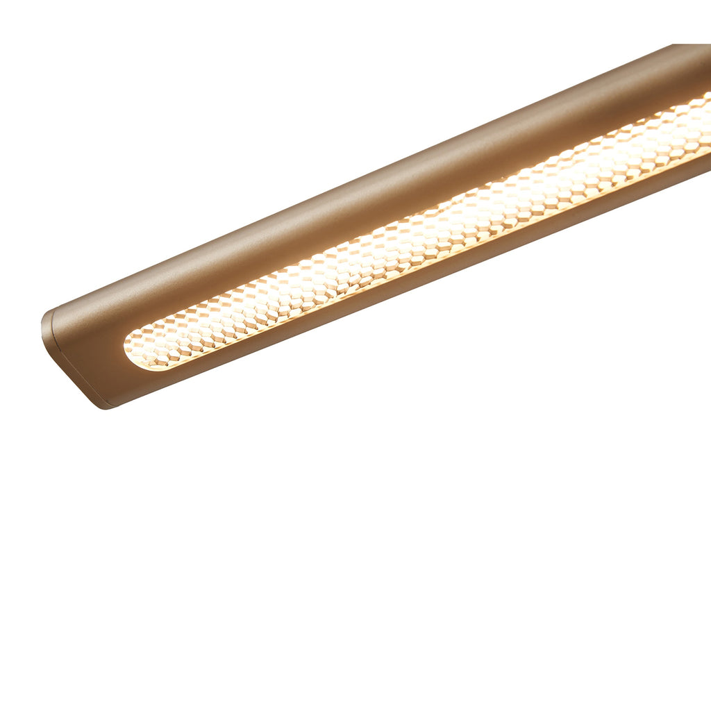 Mantra LINEAL viseća svjetiljka LED 38W 3000K 122CM ZLATNA