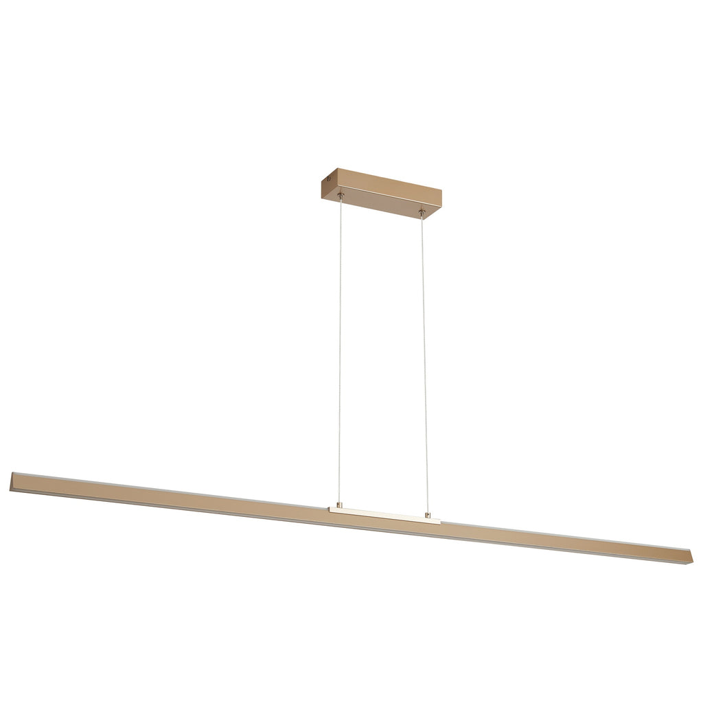 Mantra LINEAL viseća svjetiljka LED 54W 3000K 151CM ZLATNA
