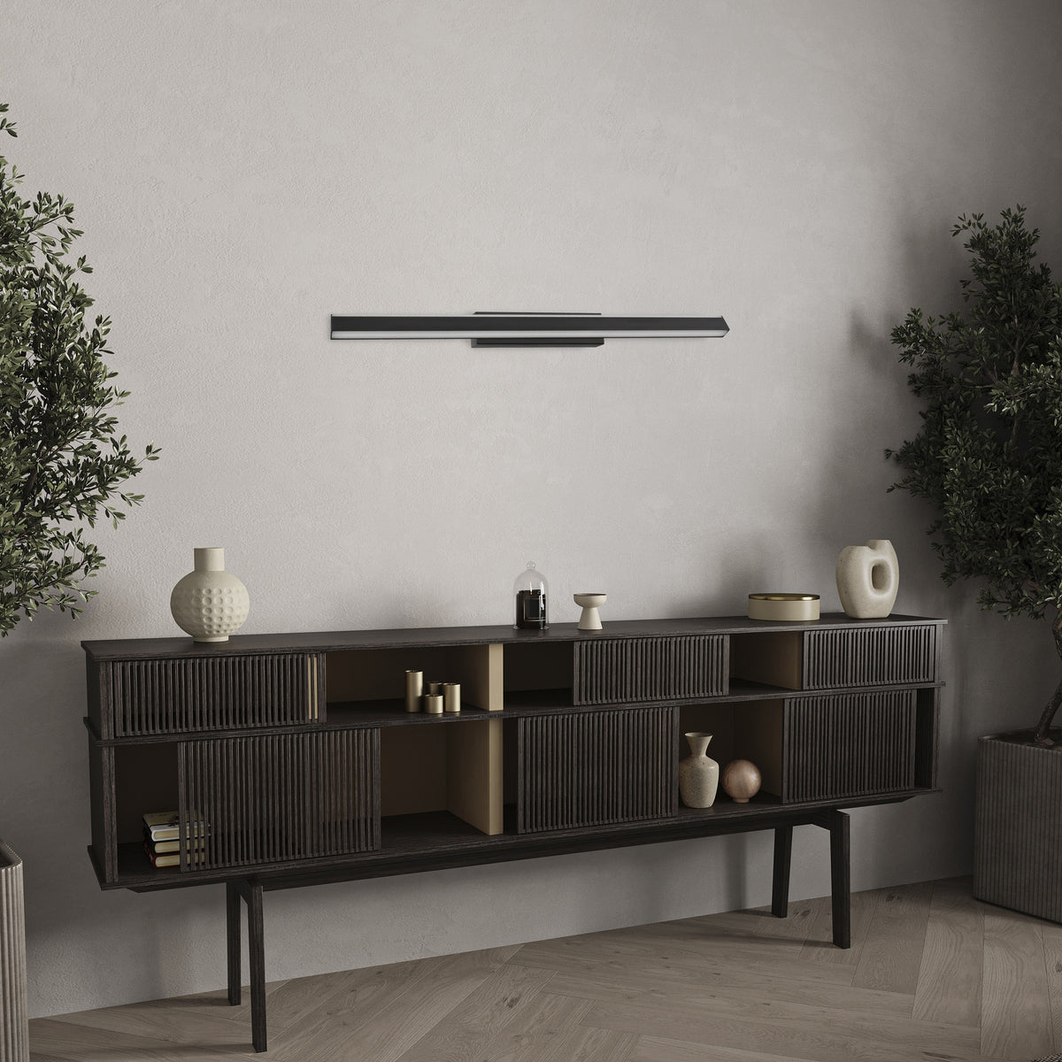 Mantra LINEAL zidna svjetiljka LED 22W 3000K 61CM CRNA