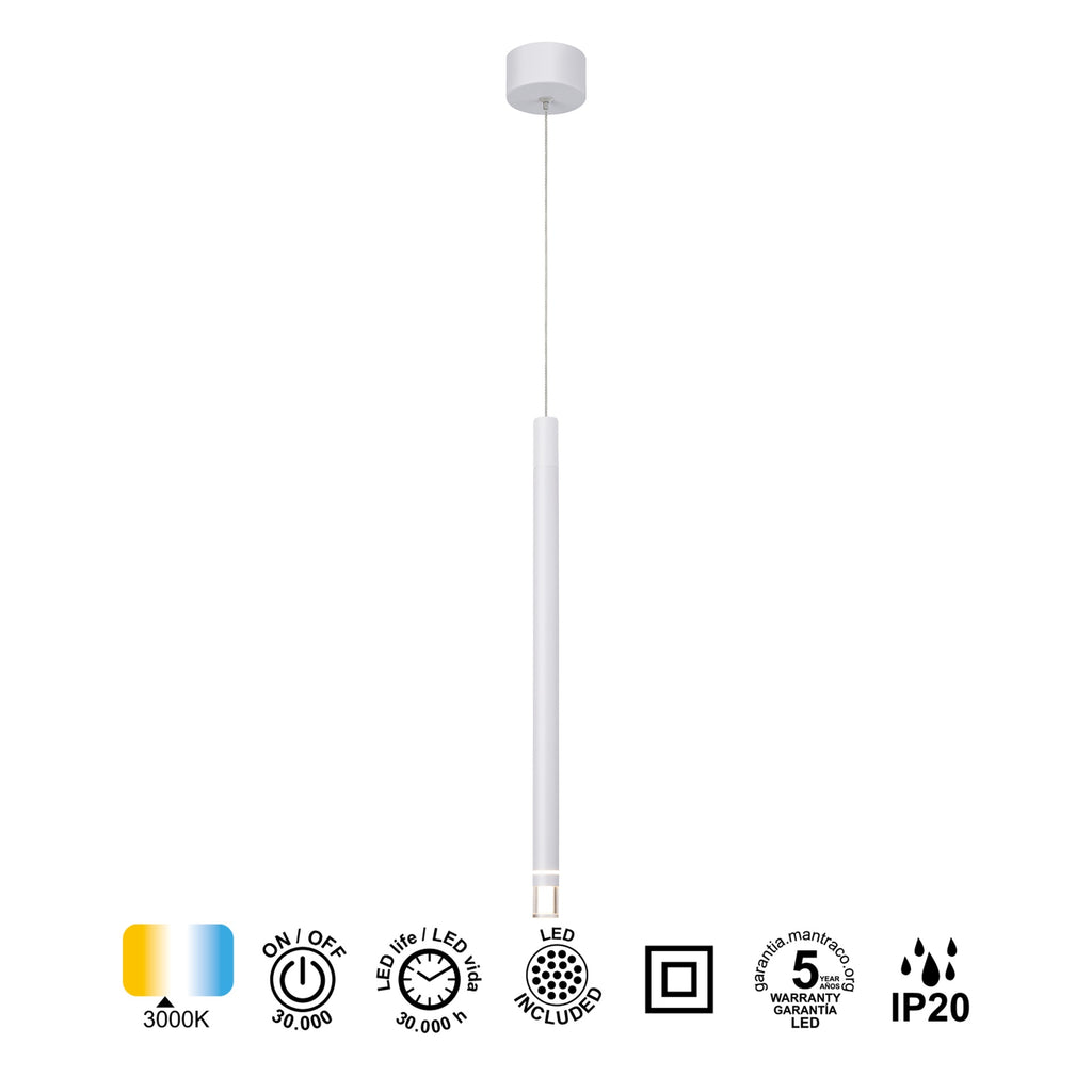 Mantra MOANA viseća svjetiljka LED 7W 3000K 50CM BIJELA