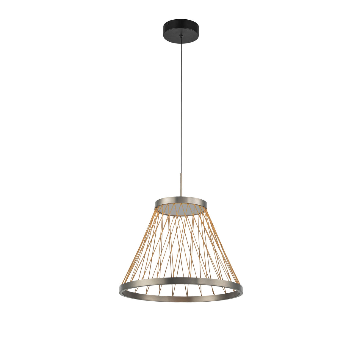 Mantra SPIDER viseća svjetiljka LED 20W 3000K 40CM SIVA/ZLATNA