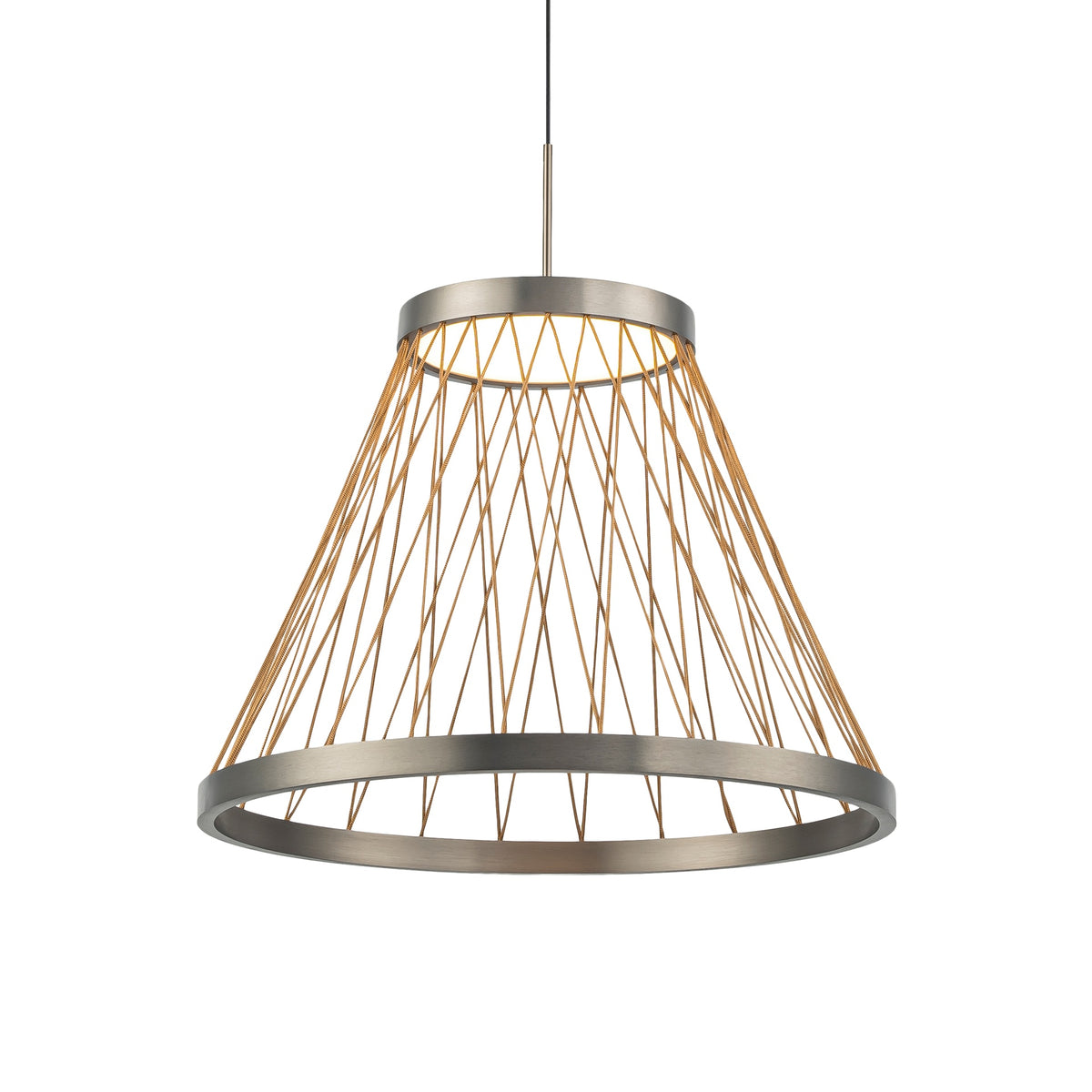 Mantra SPIDER viseća svjetiljka LED 20W 3000K 40CM SIVA/ZLATNA
