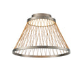 Mantra SPIDER stropna svjetiljka LED 43W 3000K 50CM SIVA/ZLATNA