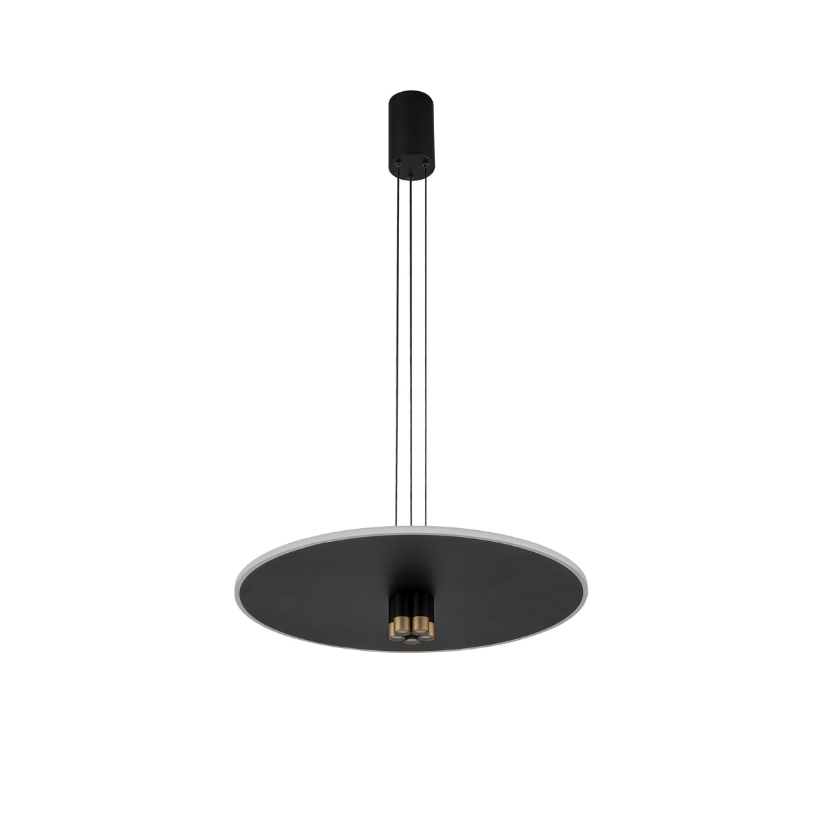 Mantra NOMADA viseća svjetiljka LED 42W 3000K 58CM CRNA/ZLATO
