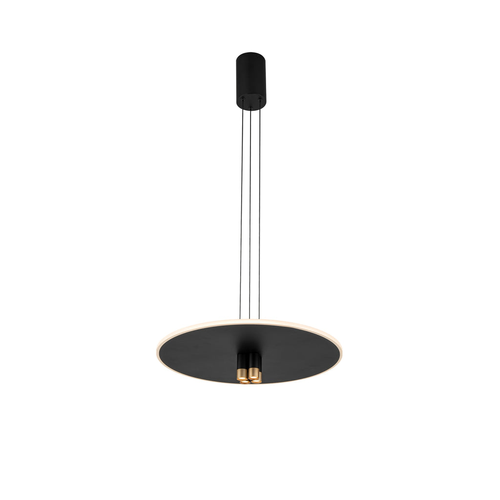 Mantra NOMADA viseća svjetiljka LED 33W 3000K 48CM CRNA/ZLATO