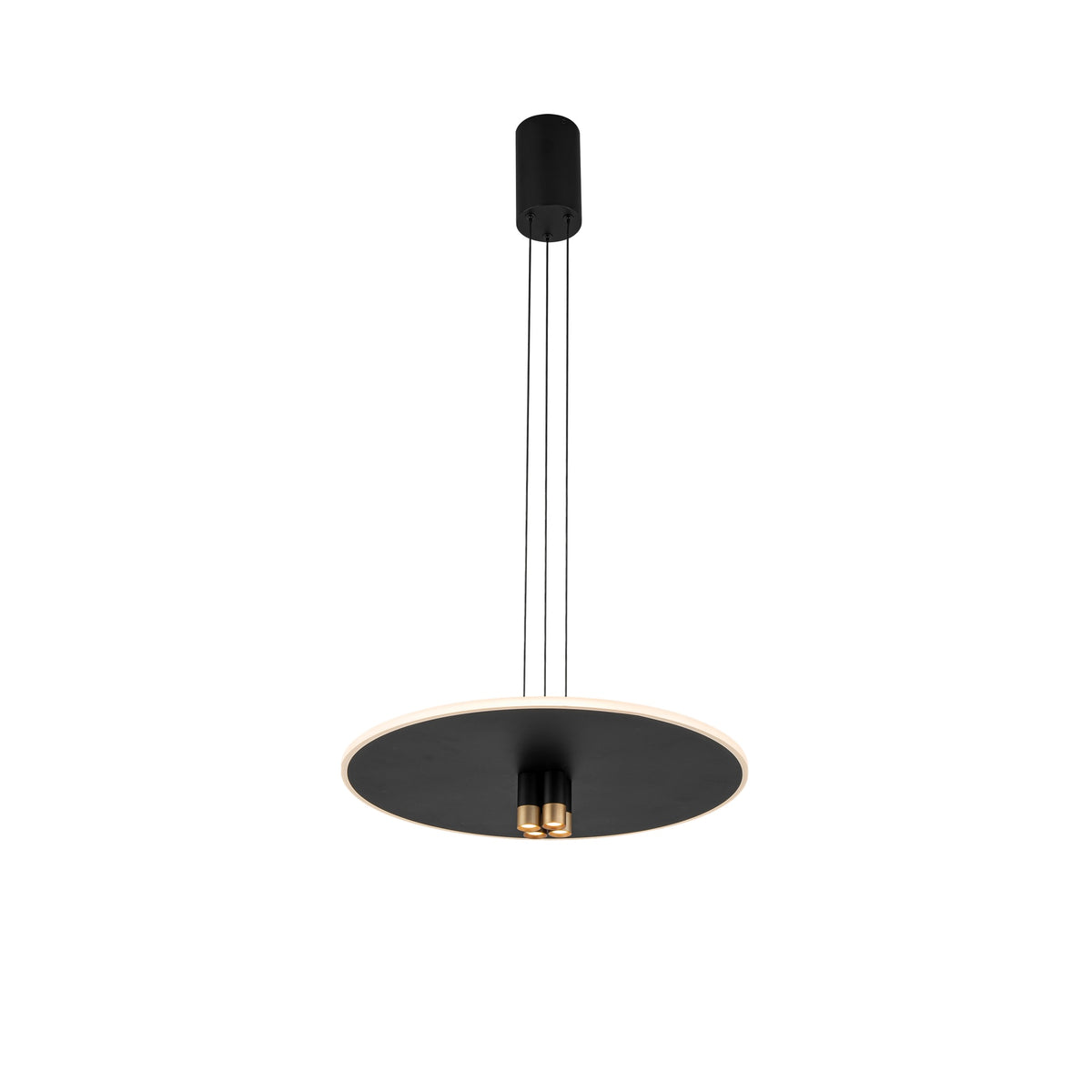 Mantra NOMADA viseća svjetiljka LED 33W 3000K 48CM CRNA/ZLATO
