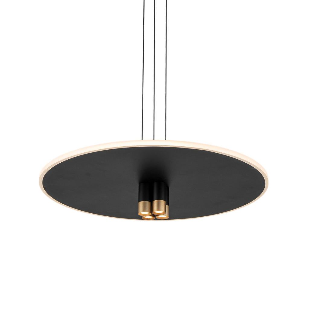 Mantra NOMADA viseća svjetiljka LED 33W 3000K 48CM CRNA/ZLATO