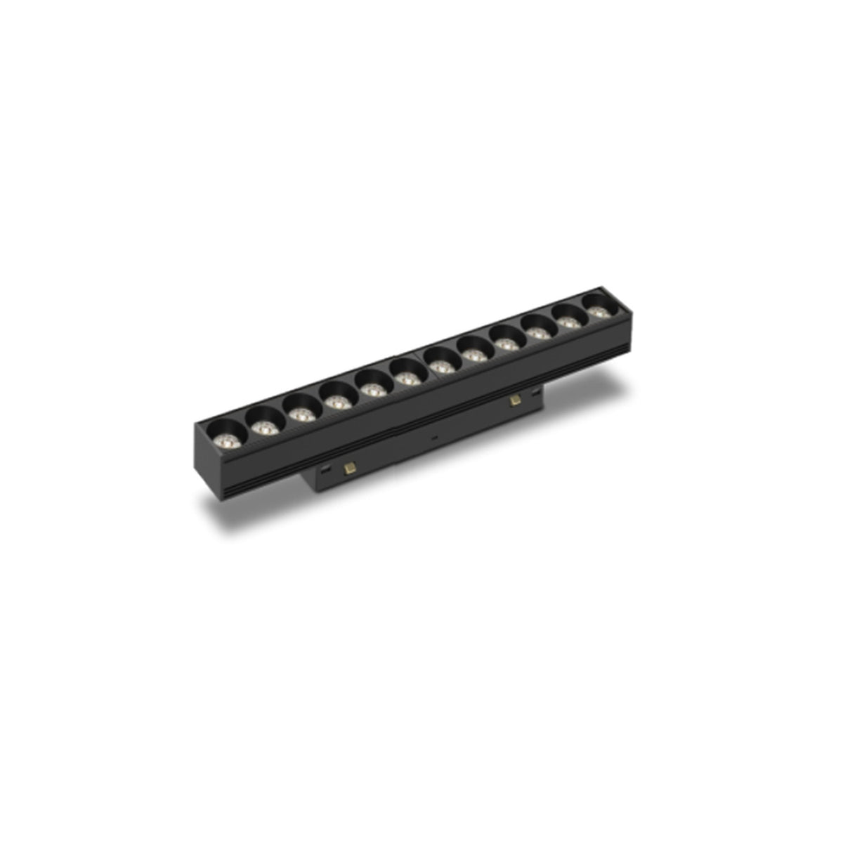 LED spot dimabilna svjetiljka 12W 2700K 48V 25CM za Magnetni sustav Mantra MAGNETO, CRNA