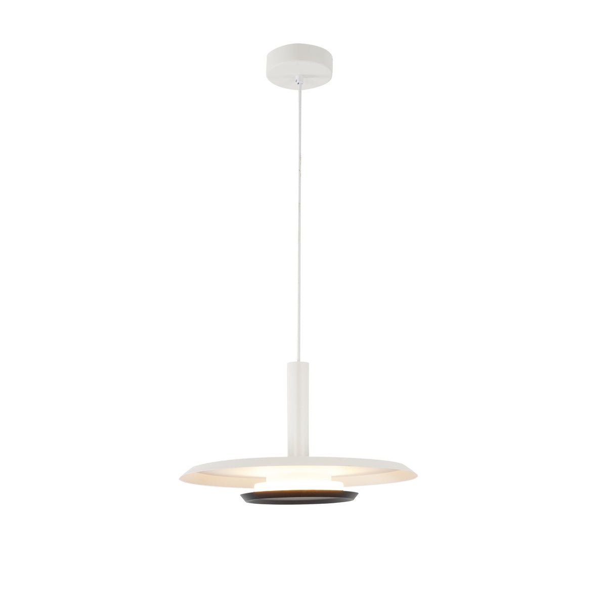 Mantra TINA viseća svjetiljka LED 18W 3000K 40CM BIJELA/CRNA