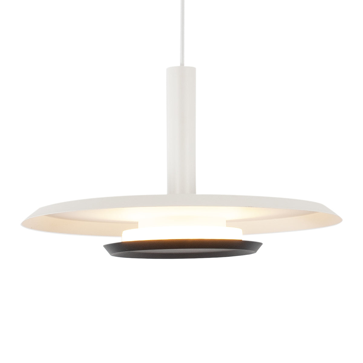 Mantra TINA viseća svjetiljka LED 18W 3000K 40CM BIJELA/CRNA