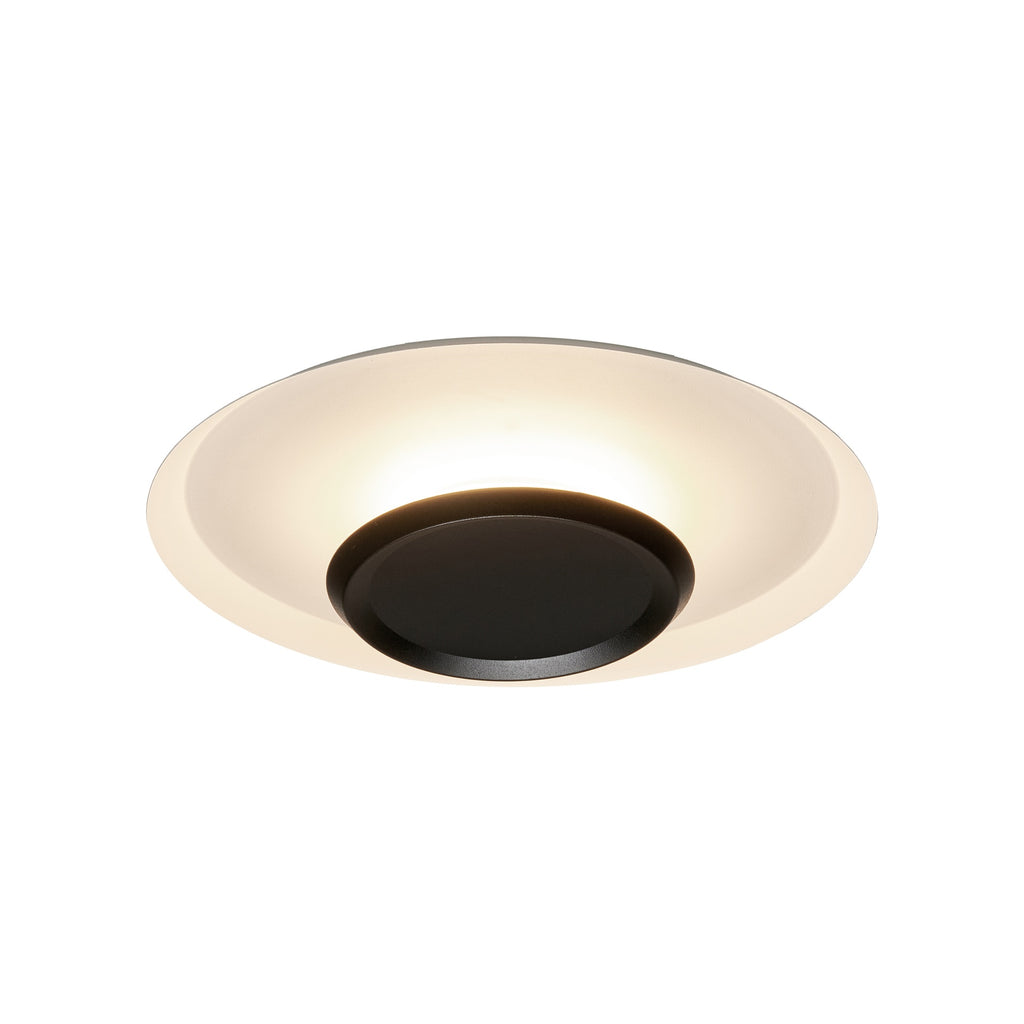 Mantra TINA stropna svjetiljka LED 18W 3000K 40CM BIJELA/CRNA