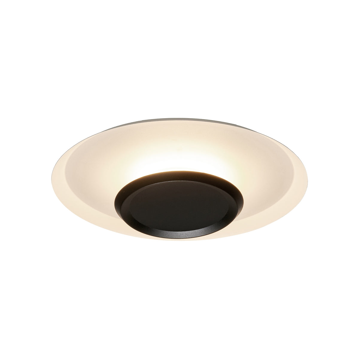 Mantra TINA stropna svjetiljka LED 18W 3000K 40CM BIJELA/CRNA