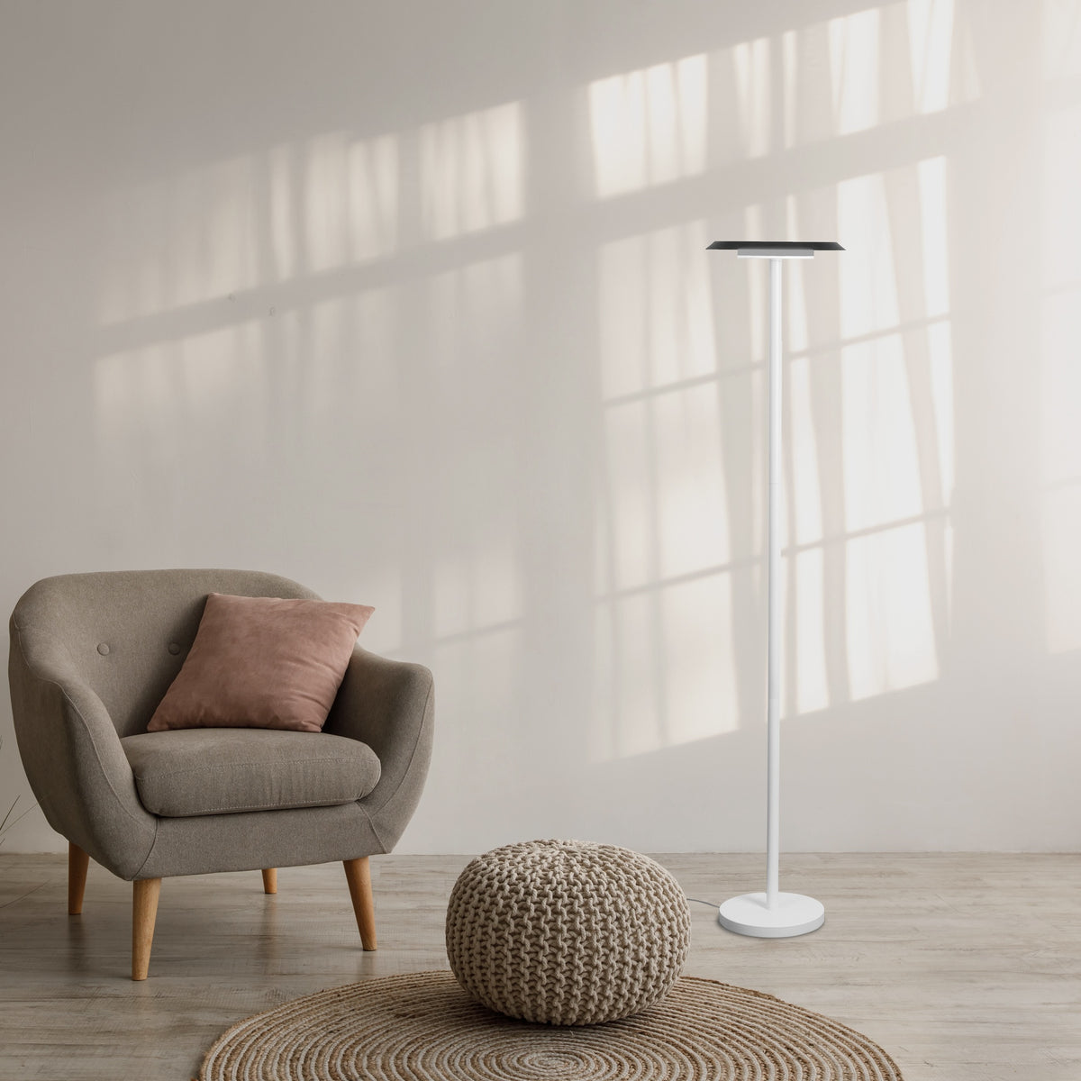 Mantra TINA podna svjetiljka LED 12W 3000K 28CM BIJELA/CRNA