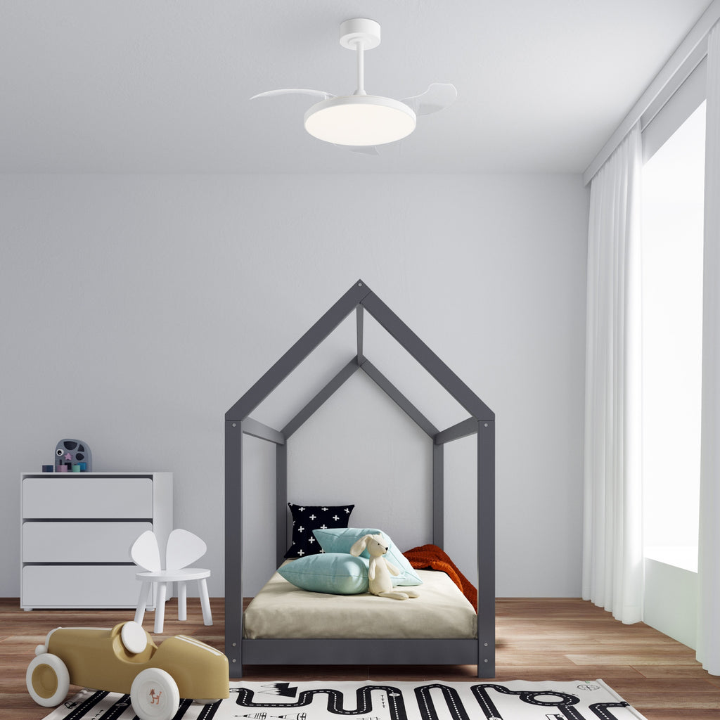 Mantra SLIM FAN MINI LED stropni ventilator 90cm BIJELI