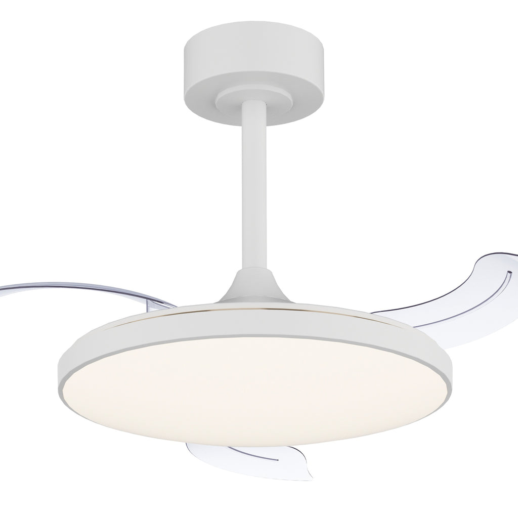 Mantra SLIM FAN MINI LED stropni ventilator 90cm BIJELI