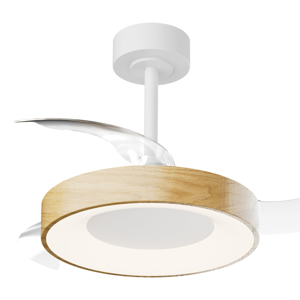Mantra NISEKO FAN S stropni LED ventilator 91cm DRVO/BIJELA