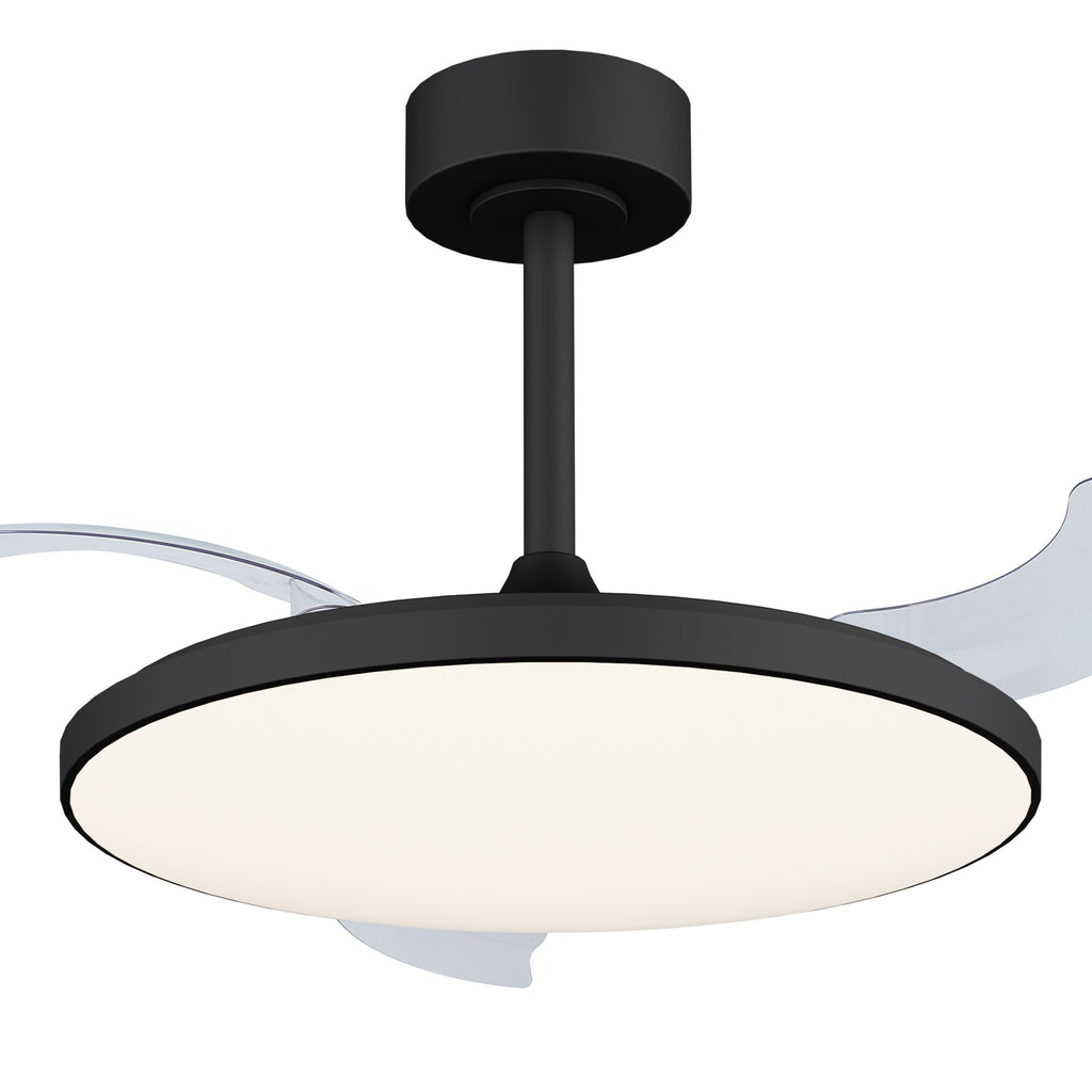 Mantra SLIM FAN LED stropni ventilator 106cm CRNI