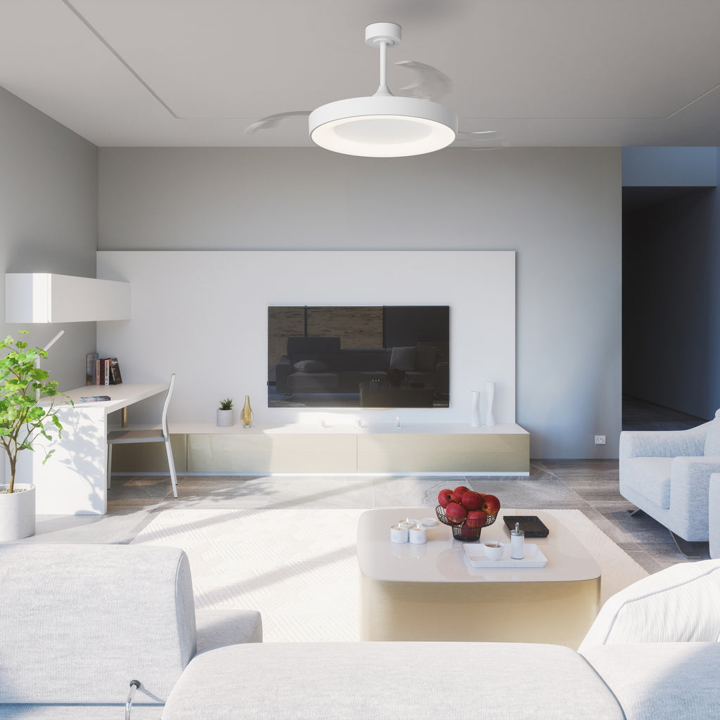 Mantra NISEKO FAN L stropni LED ventilator 132cm BIJELI