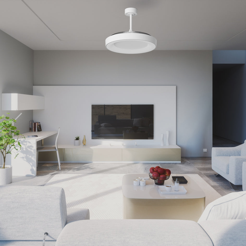 Mantra NISEKO FAN L stropni LED ventilator 132cm BIJELI