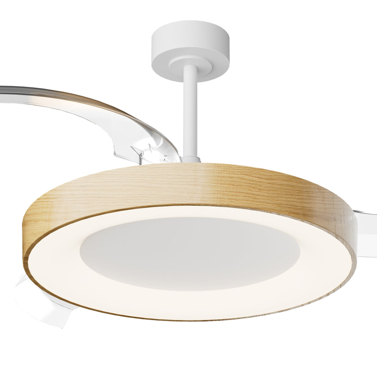 Mantra NISEKO FAN L stropni LED ventilator 132cm DRVO/BIJELA