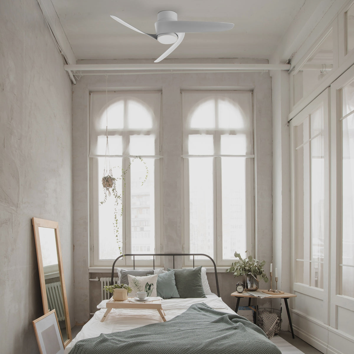 Mantra GROENLAND XS LED stropni ventilator 79,5cm BIJELI