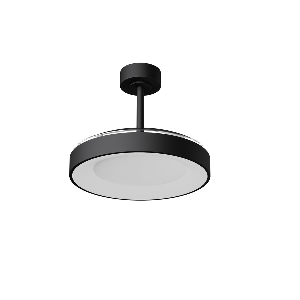 Mantra NISEKO FAN M stropni LED ventilator 106cm CRNI