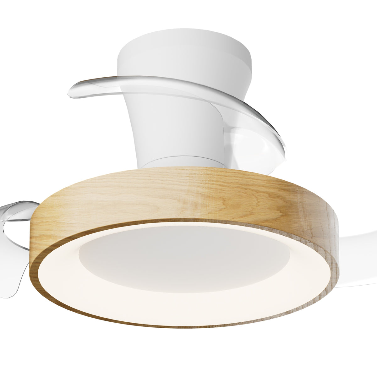 Mantra NISEKO FAN XS stropni LED ventilator 71cm DRVO/BIJELA