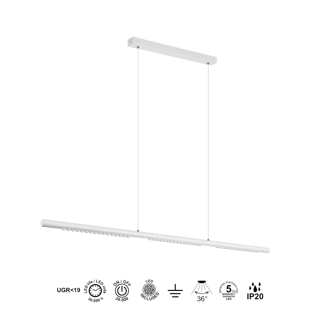 Mantra MECA LINEARNA SVJETILJKA 25W 3000K 1200mm BIJELA