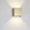 Mantra DAVOS vanjska zidna LED svjetiljka 20W 2700K IP65 150MM ZLATNA