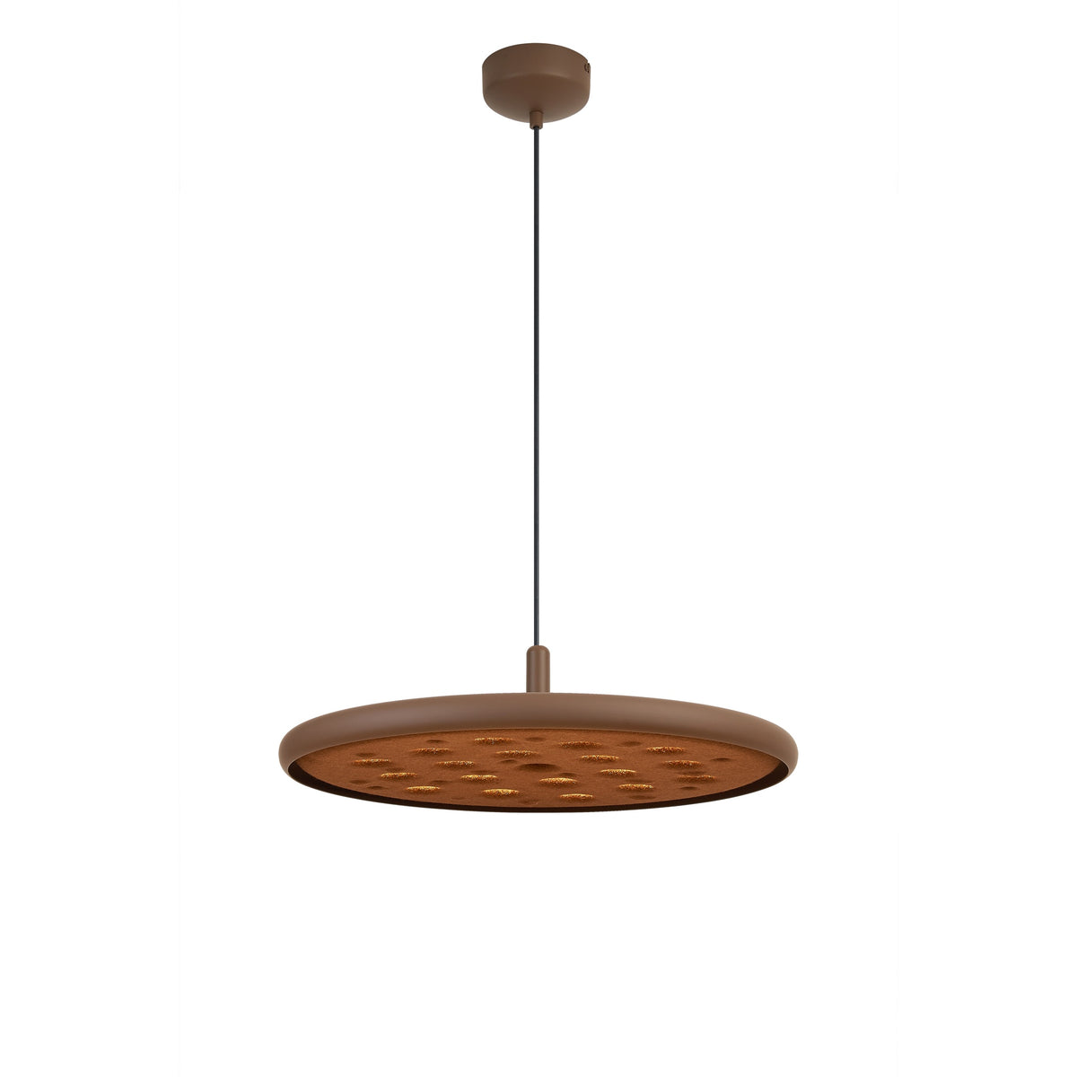 Mantra ACUSTIC DIMABILNA viseća svjetiljka LED 20W 3000K 52CM SMEĐA