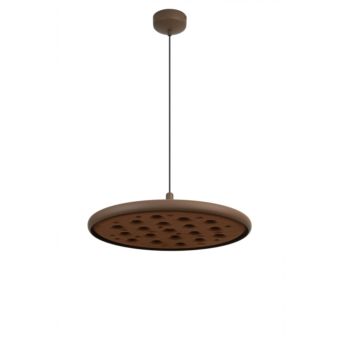 Mantra ACUSTIC DIMABILNA viseća svjetiljka LED 20W 3000K 52CM SMEĐA