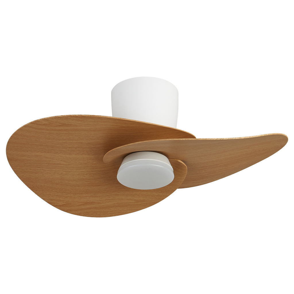 Mantra NENUFAR stropni LED ventilator 74cm DRVO/BIJELA