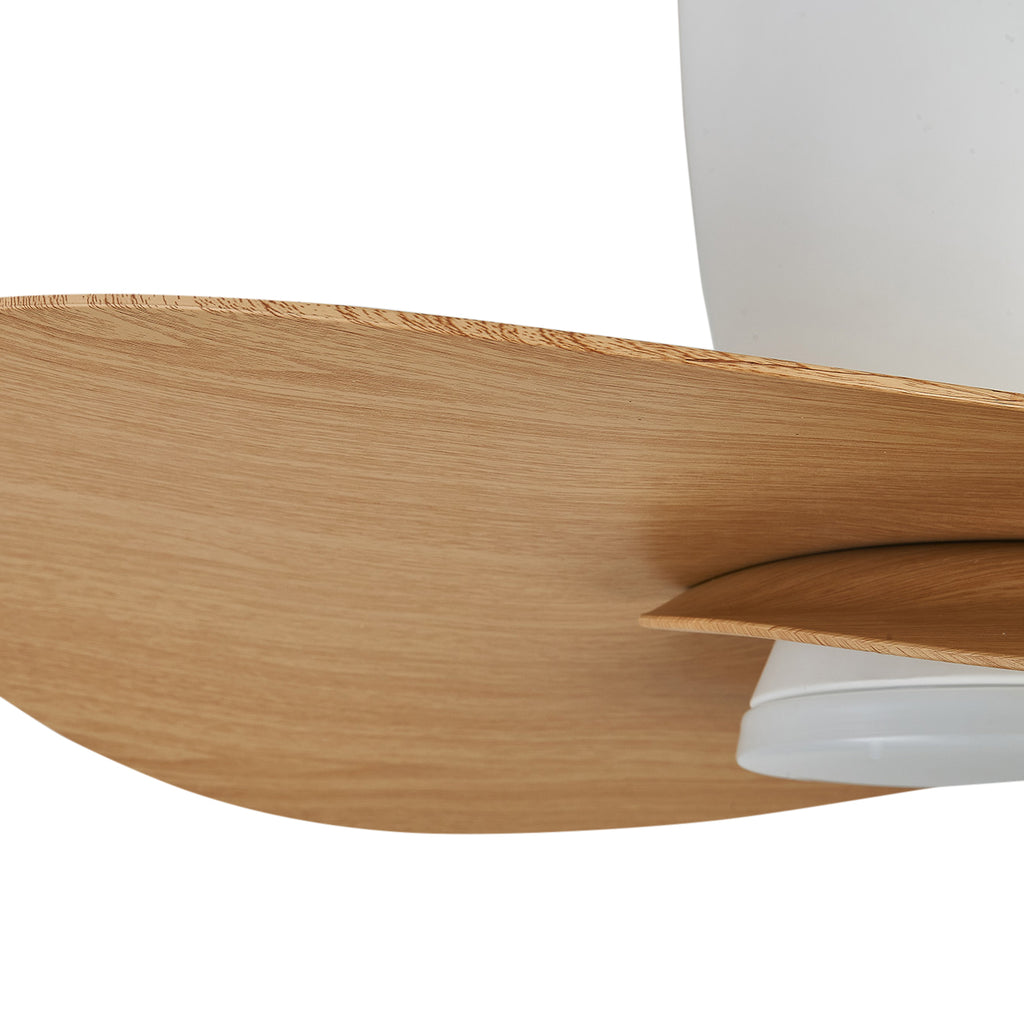 Mantra NENUFAR stropni LED ventilator 74cm DRVO/BIJELA
