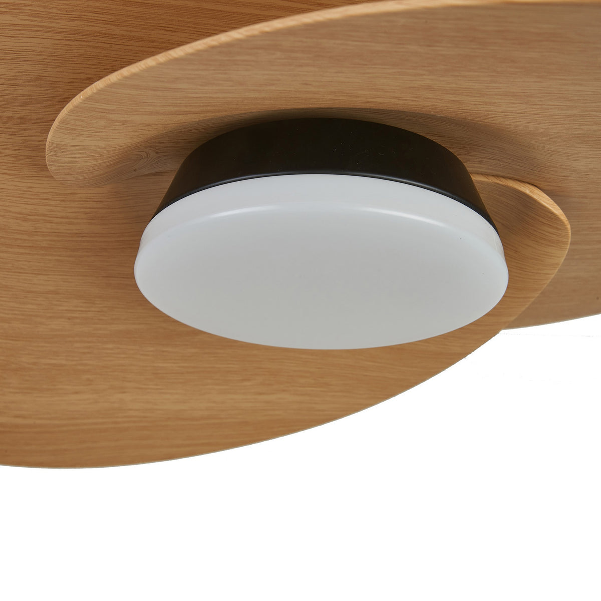 Mantra NENUFAR stropni LED ventilator 74cm DRVO/CRNA