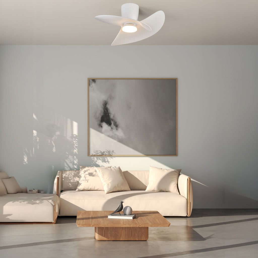 Mantra ONA stropni LED ventilator 70cm BIJELI